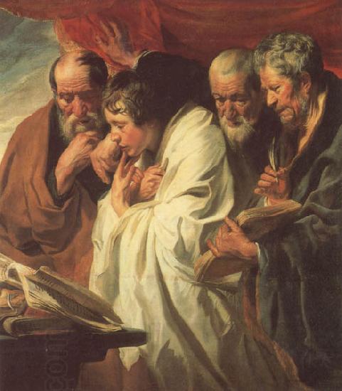 Jacob Jordaens The Four Evangelists China oil painting art